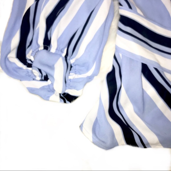 I.N.C. Internacional Concepts Yacht Stripe Blouse - Picture 8 of 8